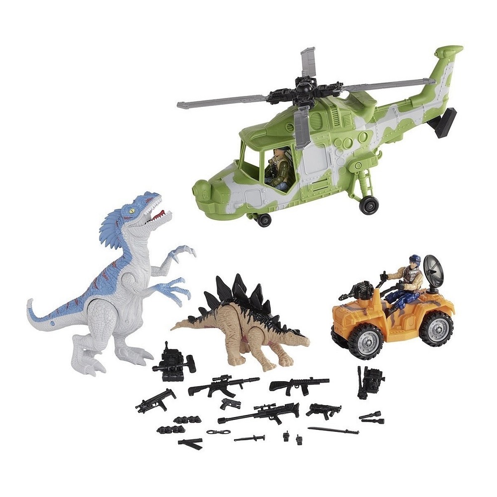 Animal Zone Dino Encounter Play set Velociraptor Brand New
